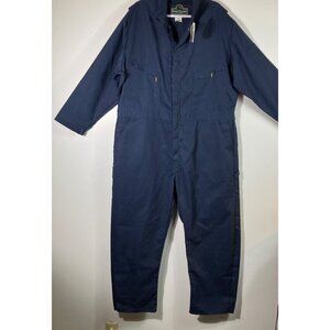 Mens Berne Apparel Navy Unlined CoverallsNavy‎  NWT 52S